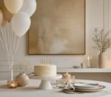 Idee per decorazioni minimaliste per feste di compleanno